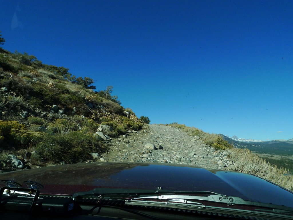 California-Fall2010 264.JPG - This part of the road was in my source described as easy, but that must have been many winters ago.Tato část cesty byla popsána jako jednoduchá, ale to musel být popis před mnohými zimami.